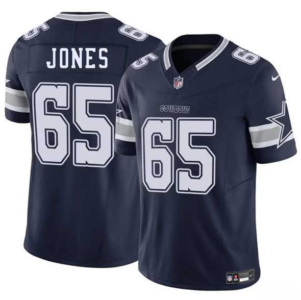 Men & Women & Youth Dallas Cowboys #65 Robert Jones Navy 2025 F.U.S.E. Vapor Untouchable Limited Stitched Jersey->dallas cowboys->NFL Jersey